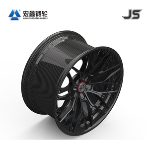 Hongxin העיצוב האחרון ak03 20 אינץ 5x112 סיבי פחמן מזויפים עבור מגלן פרארי - Product Image 4