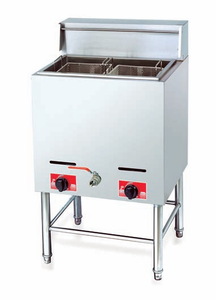 Industrial Gas <strong>Fryer</strong> Single Cylinder 2 Sieve 27L Capacity | LPG Commercial <strong>Fryer</strong> Floor Standing for Fast Food / Chips - Product Image 5