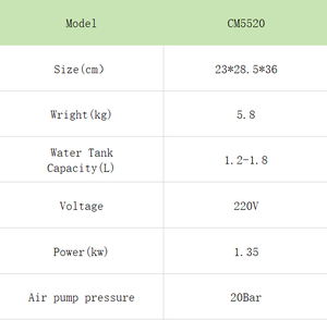 <span class=keywords><strong>Machine</strong></span> à café expresso semi-automatique intelligente avec moulin intégré <span class=keywords><strong>et</strong></span> broyeur automatique - Product Image 5