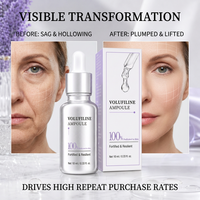 Sérum Ampoule Volufiline Anti-rides Hydratant Éclaircissant Marque Privée Volufiline 100% Sérum avec Niacinamide Centella Peptide
