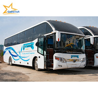 Bus de luxe d'occasion Yu Tong 12M à vendre, transmission manuelle diesel, émission Euro 2