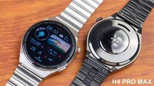 NEW ARRIVAL H4 Pro MAX <strong>Smart</strong> <strong>Watch</strong> with NFC Electronic Payment IP67 Waterproof Magnetic Charging 3 Straps Unisex Business - Product Image 4