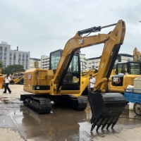 Excavatrice Cat 305.5E d'occasion, mini-excavatrice d'occasion 5t 6t, engins de construction pour l'aménagement paysager