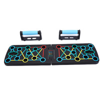 Planche d'entraînement pliable transfrontalière pour pompes, modèle FWC18, multifonctionnelle, pour exercices de musculation pectorale à domicile, aide à la remise en forme, vente en gros