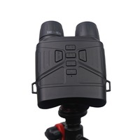 Binoculares de visión nocturna 4K NV4000 Gafas de visión nocturna Pantalla de 3 '5X Zoom digital Botón retroiluminado 300m Vista Táctica Alcance de caza