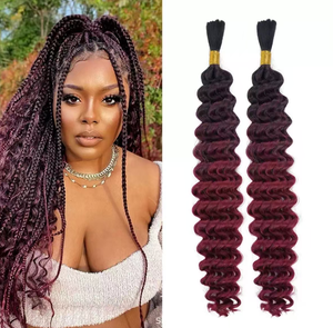 מכירת תוספות שיער ברזילאי בצבע טבעי, גלי, באורך 18 אינץ' ו-20 אינץ' + סגירת HD 4X4 משיער אנושי מעורבב - Product Image 4