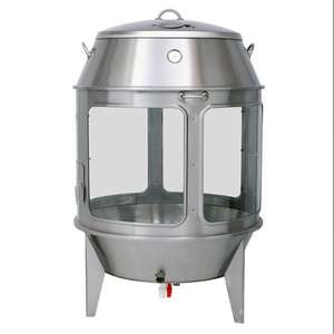 Horno Asador de Carbón de Acero Inoxidable, Horno Eléctrico de Carbón y Gas para Asar Cordero, Cerdo, Pollo y Pato - Product Image 2