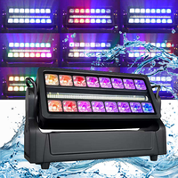 Lampu Panggung LED Wash Strobe Moving Head IP67 Baru 16 Pcs 20W RGBW DMX512 untuk Konser Luar Ruangan Sewa DJ