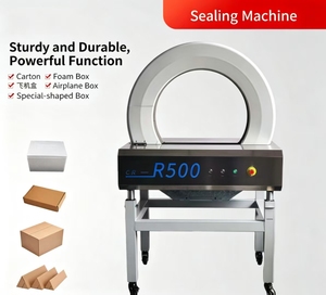 Máquina Rotativa de Alta Velocidad para Flejado de Cajas de Cartón/Alimentos/Espuma/Mensajería, Máquina Automática para Envolver y Empacar con Cinta - Product Image 3