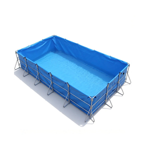 <span class=keywords><strong>สระ</strong></span>ว่ายน้ำพับได้ Keyubo 12000L ทนทาน กันน้ำ ผลิตจากผ้าใบ PVC คุณภาพดี ขายดี พร้อมโครงเหล็กทรงสี่เหลี่ยมเฉียง ใช้เป็นบ่อเลี้ยง<span class=keywords><strong>ปลา</strong></span>ทิลาเปียได้ - Product Image 2