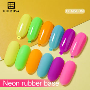 Base de Goma Neón, Nueva Base de Goma Neón en 20 Colores, Esmalte de Uñas en Gel de Colores Primavera-Verano, Suministros para Uñas de Marca Privada, 1 kg - Product Image 6