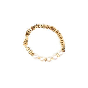Fashion <b>Beaded</b> <b>Bracelet</b> 316L Stainless Steel PVD <b>Gold</b> Plating Sustainable Resistant Jewelry for Women - Product Image 2