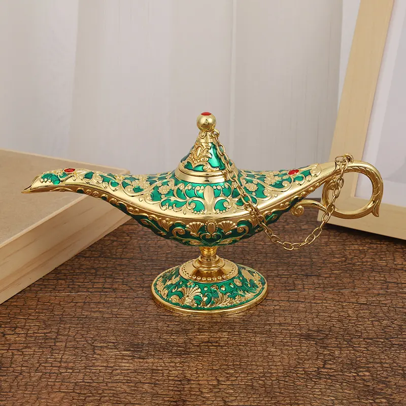 Волшебная Металлическая лампа для домашнего декора, 21*11 см