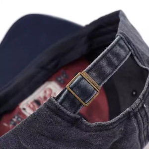 <span class=keywords><strong>Gorra</strong></span> de béisbol deportiva informal a la moda, <span class=keywords><strong>gorra</strong></span> de vaquero bordada lavada vaquera de alta calidad con logotipo de comercio exterior personalizable - Product Image 6