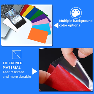 Protège-cartes personnalisés imprimés pour cartes à collectionner, taille standard, en PP, pour jeux <span class=keywords><strong>de</strong></span> cartes TCG, vente en gros, direct usine - Product Image 4