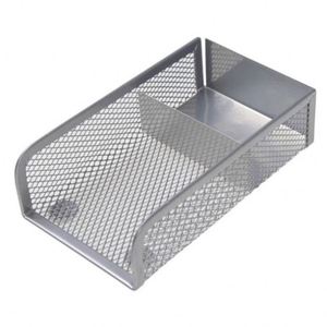 Organizador de Tarjetas de Malla Metálica para Escritorio, Suministros de Oficina y Escolares, Almacenamiento Cuadrado para Tarjetas, Notas y Memos - Product Image 3