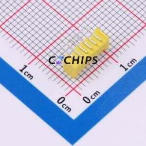 ZX-MX1.25-6PWZ-Y Wire-to-Board Pin Header Bent Lead Through Hole,P=1.25mm 1x6P 1.25mm Right Angle Insert PicoBlade (MX 1.25) - Product Image 2