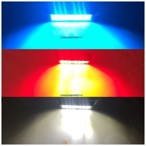 Tri Couleur ION Bleu Rouge Blanc Vert LED Avertissement <span class=keywords><strong>Clignotant</strong></span> Grille Lumière Changement de Couleur Led Lumières LTD3618 - Product Image 6