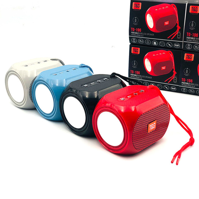 Portable Speaker Blue-tooth with Subwoofer & Waterproof Wireless Speaker with USB Disk Play