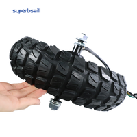 Superbsail orijinal Kukirin G3 elektrikli Scooter Motor aksesuarları vakum lastiği içeren itmeli kaydırak ile kullanım için modifiye