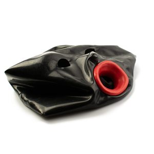 Masque en latex à la mode en caoutchouc Masque anatomique pour les lèvres avec ouverture pour les yeux et la bouche-Masque facial en caoutchouc - Product Image 4
