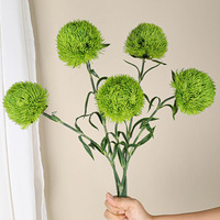 Y-208 Nouvelle Offre : Magnifique Plante Artificielle, Œillet Vert Écologique et Durable pour Décoration Maison, Mariage, Noël et Nouvel An