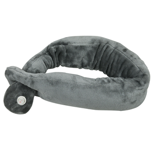 Almohada Vibratoria para el Cuello, Terapia de Masaje para Viajes, Descanso en Casa, Cojín Cilíndrico de Felpa Portátil para Aliviar el Dolor de Cuello - Product Image 3