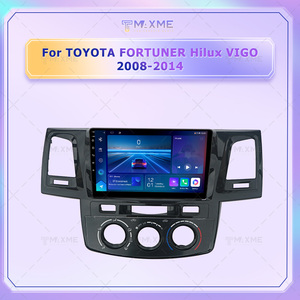 Marco de reproducción de DVD para coche nuevo producto para TOYOTA FORTUNER Hilux VIGO 2008-2014 negro brillante 9 pulgadas GPS al por mayor Marco de tablero estéreo para coche - Product Image 3