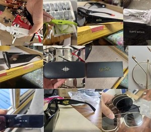高級クリアレザーディスプレイカスタムロゴアイウェアバッグポーチペーパーボックスサンアイグラスパッケージサングラスケース用メガネ - Product Image 5