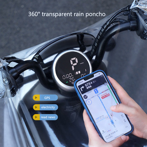 Imperméable <span class=keywords><strong>transparent</strong></span> pour moto électrique pour hommes et femmes, imperméable <span class=keywords><strong>transparent</strong></span> pour cyclisme en plein air, <span class=keywords><strong>poncho</strong></span> pour scooter - Product Image 3