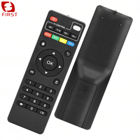 Télécommande de qualité supérieure pour Smart TV Box X96 avec fonction d'apprentissage pour Android TV Box 4K en matériau ABS