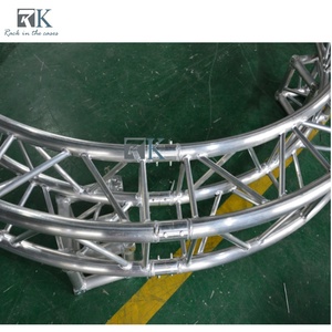 Customized Aluminum Portable Modular Truss System for Stage <b>Lighting</b> Circle-Shape Event Stage <b>DJ</b> Booth - Product Image 6
