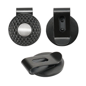 Clip Magnético Metálico para Gorra de Golf con Diseño de Marcador de Pelota de Golf para Gorras Deportivas - Product Image 1