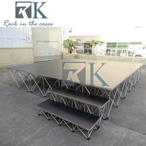 Wedding Stage Platform Portable Smart Stage Aluminum Stage Platform with Aluminum Riser for Party Events - Product Image 6