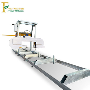Giá cả phải chăng của nhãn hiệu xưởng cưa gỗ cắt gỗ ngang di động <span class=keywords><strong>bandsaw</strong></span> Mill với xăng động cơ diesel hoặc động cơ điện - Product Image 3