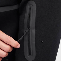 Chemise à capuche décontractée en tricot haut de gamme pour homme, pull printemps-automne, veste confortable à poches zippées