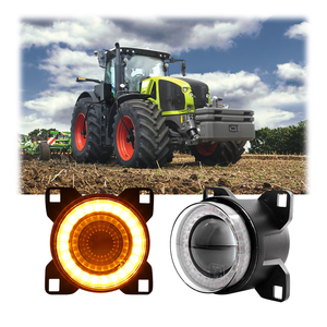 ไฟหน้า LED ทรงกลม3.5โหมดลำแสงต่ำสูง30W สำหรับ Claas nectis - Product Image 5