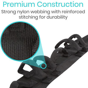 Ceinture d'assistance à la traction avec poignée pour les patients et les bébés Ceinture d'assistance debout avec poignée confortable - Product Image 3