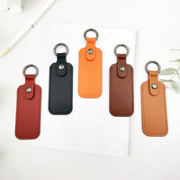 Nouveau Style PU cuir USB porte-clés voiture moderne porte-clés câble de données stockage porte-clés étui