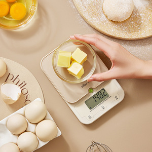 Balance de cuisine numérique Bear DZC-E01Y5 5 kg 0,1 g de précision pour la pâtisserie, le thé, le café, le pesage des gâteaux - Product Image 3