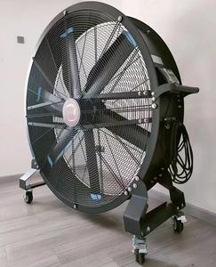 Ventilador Industrial Móvil HVLS de 2m, Carcasa de Hierro Rápido, Aspas de Aleación de Aluminio, Ventilación, Reducción de Temperatura Aparente, Gimnasios al Aire Libre - Product Image 1