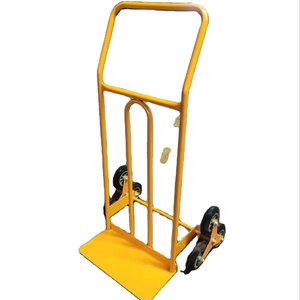 Steel Stair Climbing Hand Truck <span class=keywords><strong>Dolly</strong></span> 6-Rad verstellbarer pulver beschichteter OEM Anpassbarer Hochleistungs-Plattform wagen - Product Image 1
