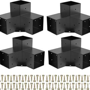 Kit <span class=keywords><strong>de</strong></span> pergola DIY Kit <span class=keywords><strong>de</strong></span> support en bois surélevé Support en acier Support <span class=keywords><strong>de</strong></span> pergola <span class=keywords><strong>de</strong></span> <span class=keywords><strong>jardin</strong></span> extérieur robuste - Product Image 2