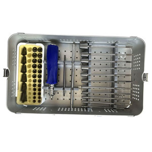 Kit de Instrumentos Quirúrgicos Ortopédicos para Cirugía Subtalar, Instrumentos Quirúrgicos para Pie y Tobillo, Juego Multifuncional Manual de Acero Inoxidable - Product Image 2