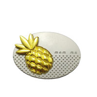 Boucles à ardillon en alliage de zinc JQR modèle 78559 de haute qualité pour hommes et femmes, avec logo imprimé exclusif, style décontracté, divers designs