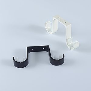 Kim loại hợp kim nhôm thanh rèm Roman thanh rèm Bộ trần gắn trang trí vòng tùy chỉnh đôi thanh rèm - Product Image 6