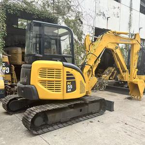 Miniexcavadora Komatsu PC55 Usada, 5.5 Toneladas, Modelo 2022, Bomba Hidráulica, Motor, PLC, Caja de Cambios, Rodamientos, Probada e Inspeccionada, en Buen Estado - Product Image 5