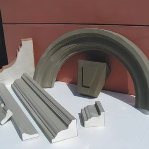 Lignes décoratives en mousse EPS pour murs extérieurs, garnitures de fenêtres de villa, moulures de plinthe, sculptures en relief, traitements de bordures contemporains - Product Image 5