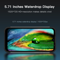 W555 Último Modelo GLOBAL UNIWA 8 Teléfono Móvil Resistente 5.7 pulgadas HD+ 4+64GB Quad Core 4000mAh Batería Grande Smartphone Android 4G para Exteriores