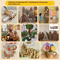 Corrugated Cardboard Sturdy Thick Paperboard-DIY Craft Material for Candle Making Custom-Made Paper for Kindergarten
